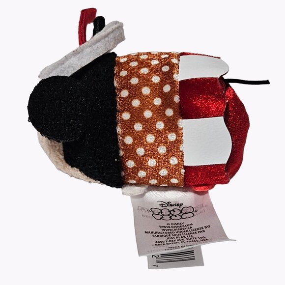 Disney Tsum Tsum Minnie Mouse 3 inch Mini Plush Soda Cup Straw Stuffed Animal - Picture 3 of 8